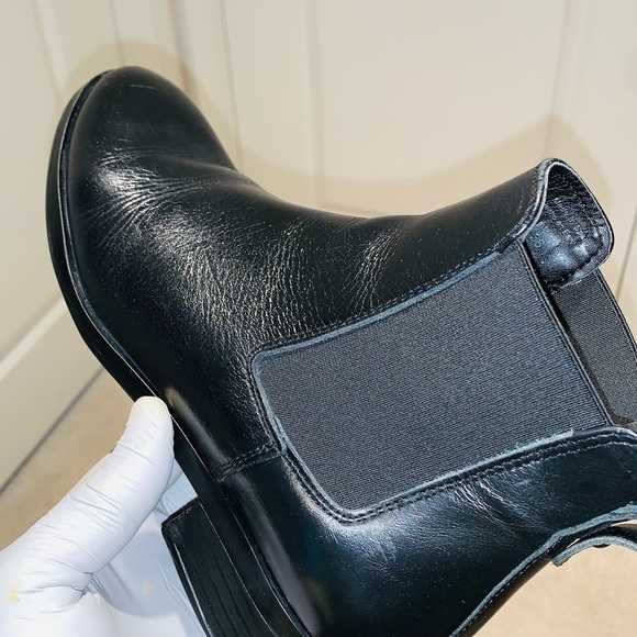 Aldo Ladies Black Chelsea Boot. - Picture 10 of 12